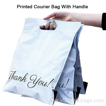 Biodegradable Poly Shipping mailer Bags With Handle